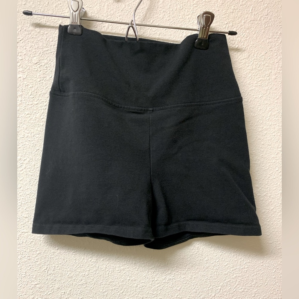 Reformation Black Bike Shorts Size Small